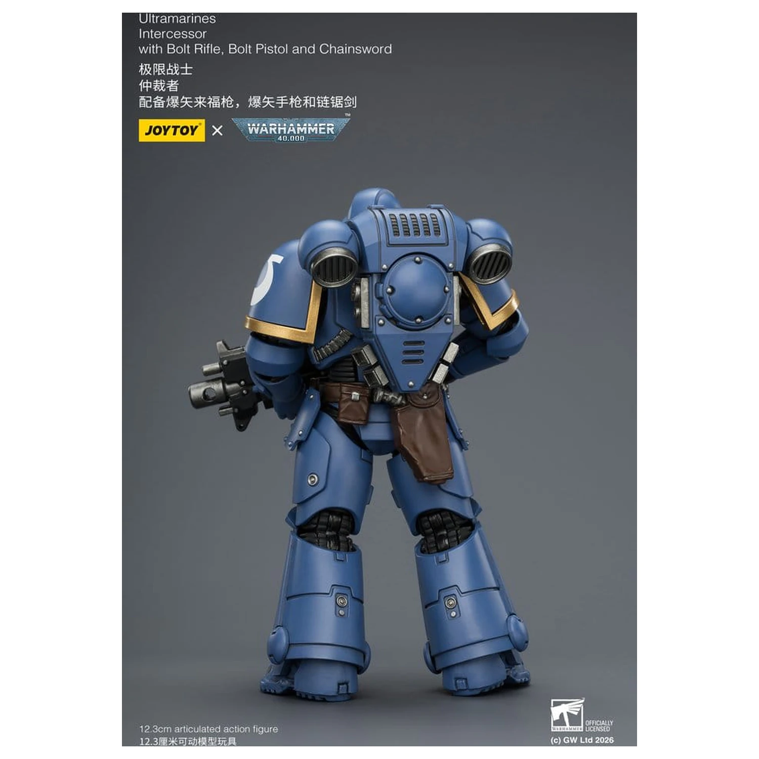 Warhammer 40,000 Action Figur Ultramarines Intercessor 12 cm Produktfoto