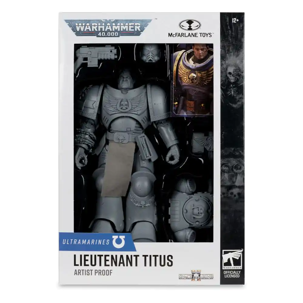 Warhammer 40,000 Actionfigur Ultramarines: Lieutenant Titus (Artist Proof) 18 cm termékfotó