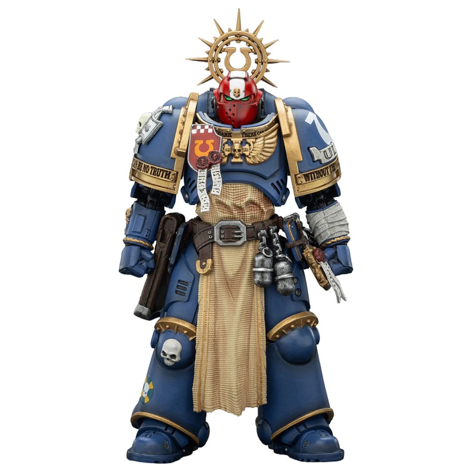 Warhammer 40,000 Actionfigur Ultramarines Metaurus with Power Axe, Stormshield and Plasma Pistol 13 cm Produktfoto