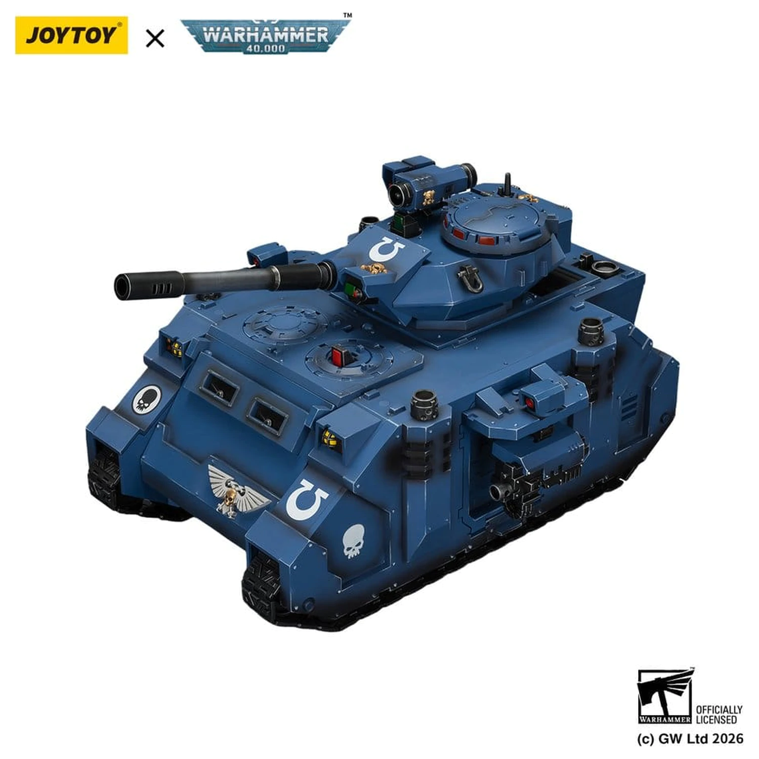 Warhammer 40,000 Fahrzeug Ultramarines Predator Destructor 26 cm Produktfoto