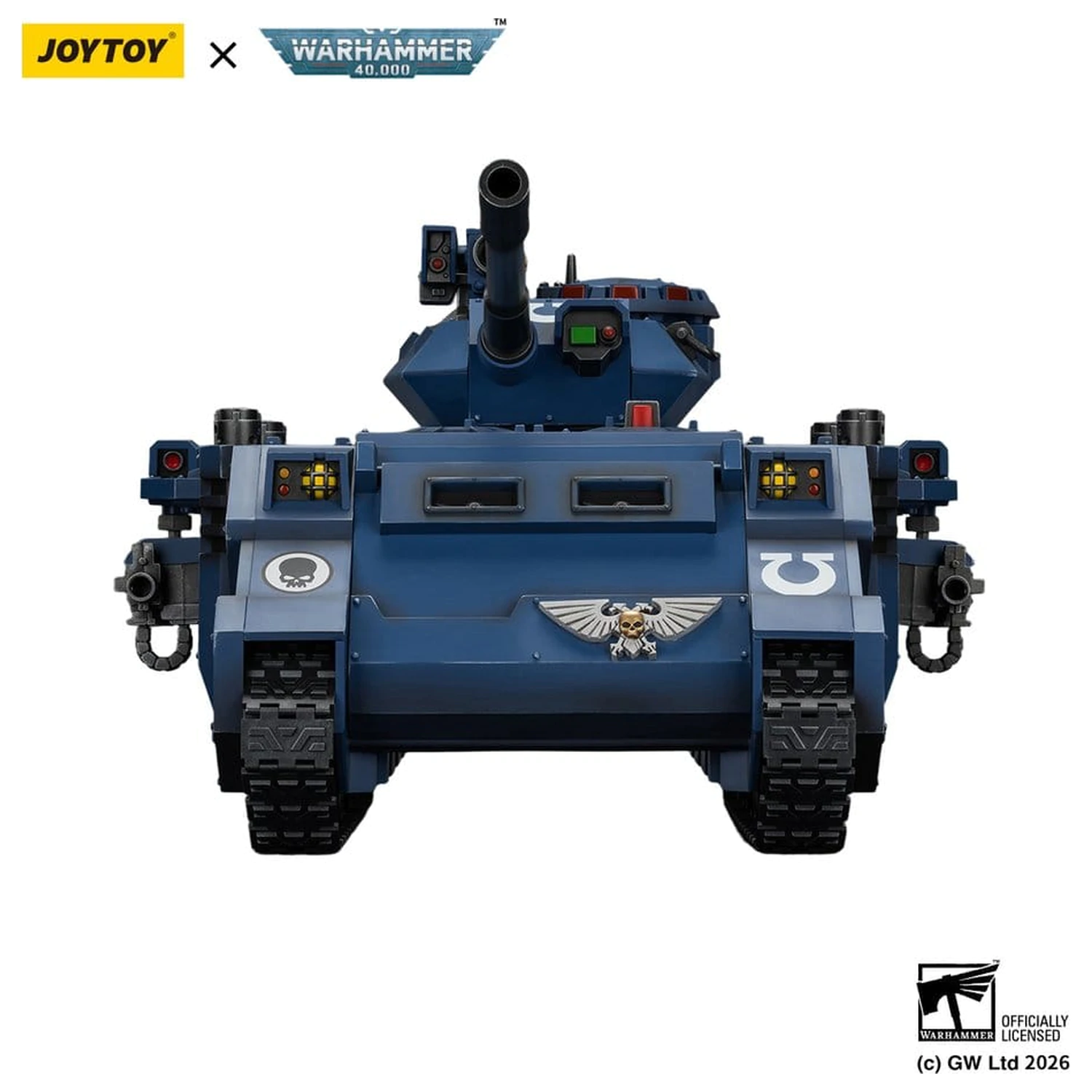 Warhammer 40,000 Fahrzeug Ultramarines Predator Destructor 26 cm Produktfoto