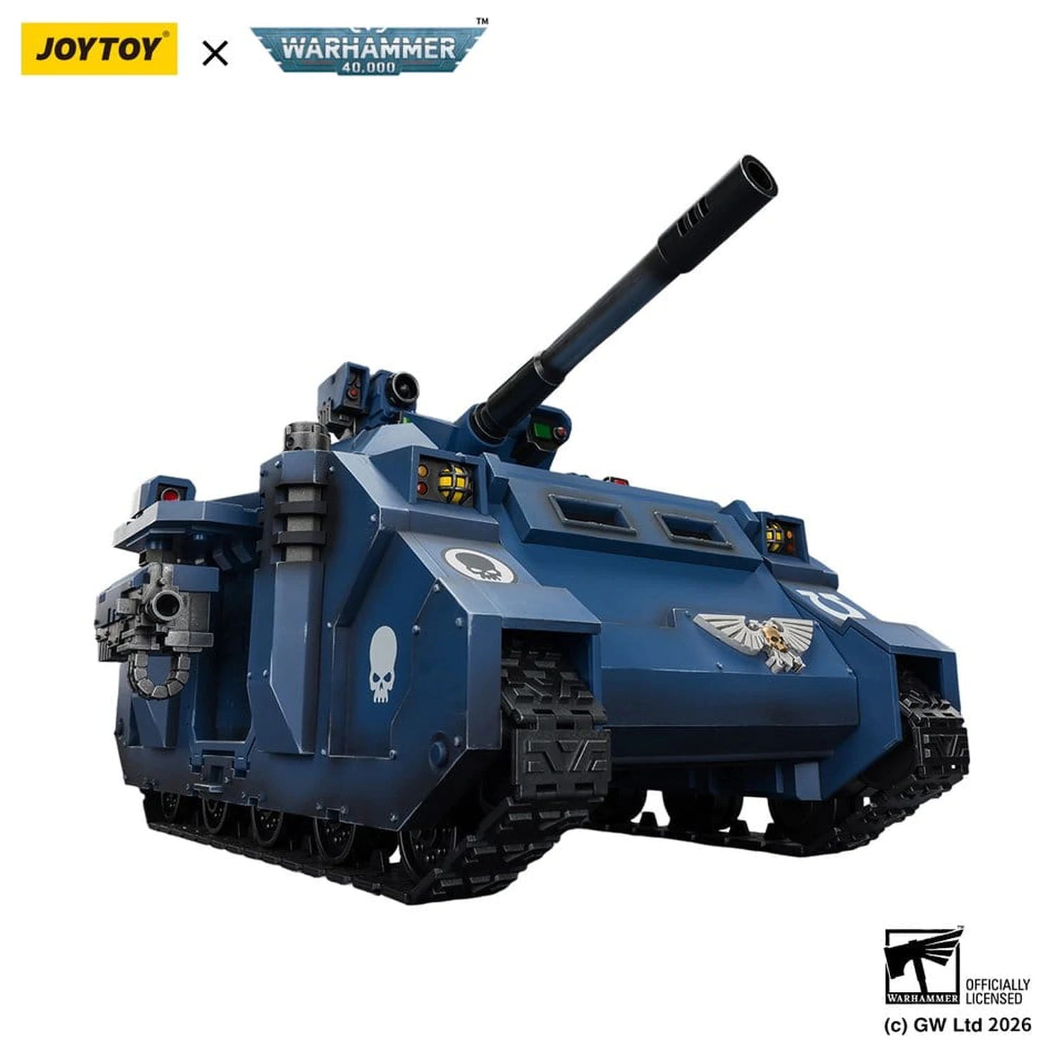 Warhammer 40,000 Fahrzeug Ultramarines Predator Destructor 26 cm Produktfoto