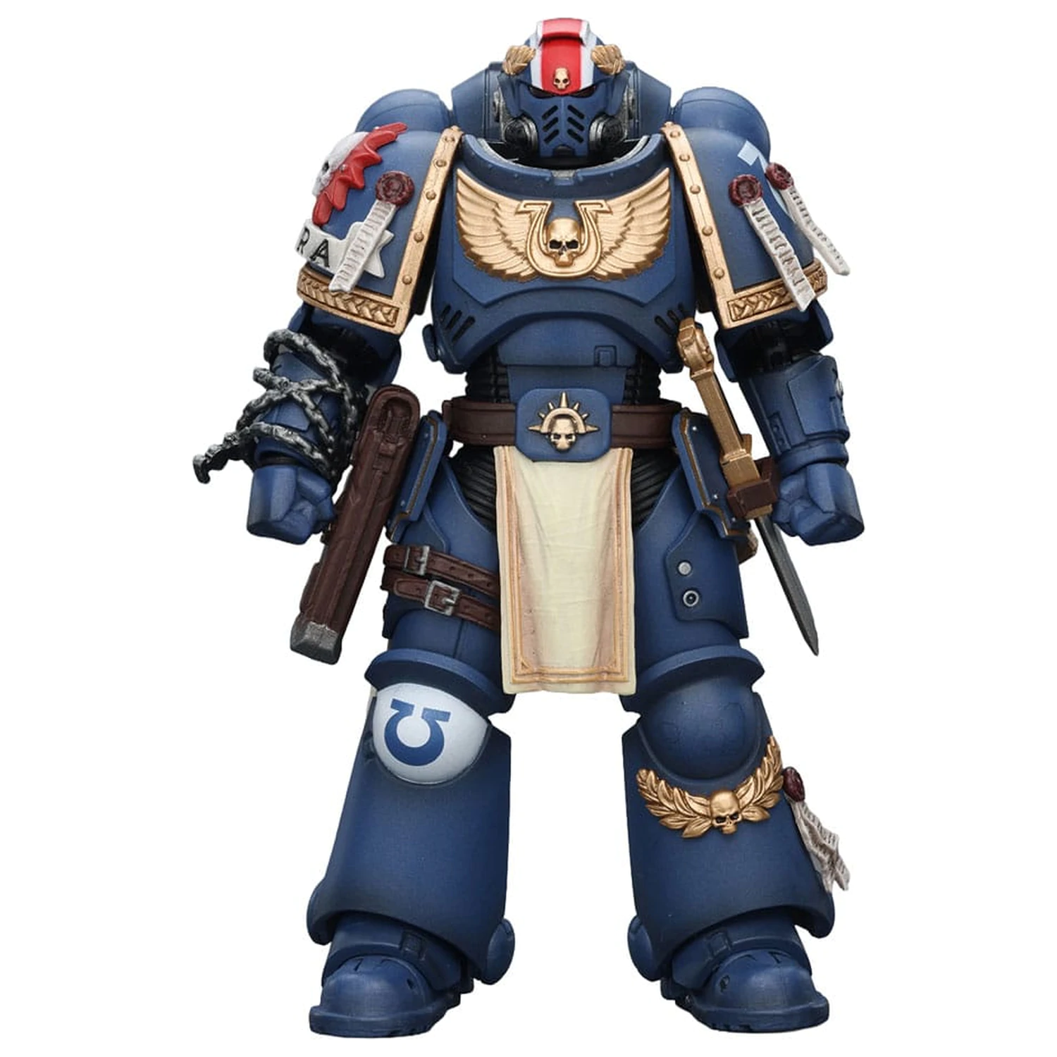 Warhammer 40,000 Actionfigur Ultramarines Titus with Laurels of Victory 13 cm Produktfoto