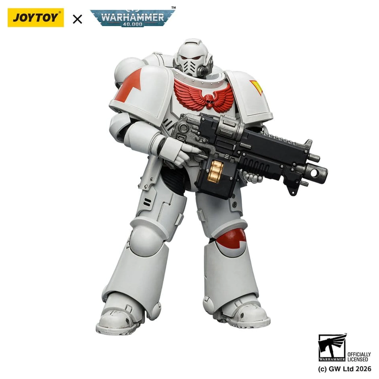 Warhammer 40,000 Actionfigur White Scars Intercessor 12 cm Produktfoto