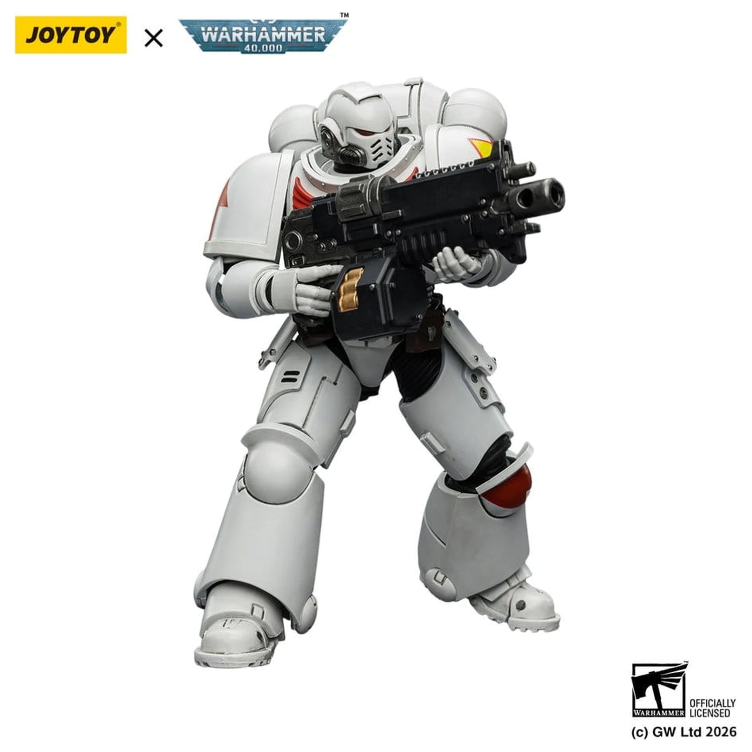 Warhammer 40,000 Actionfigur White Scars Intercessor 12 cm Produktfoto