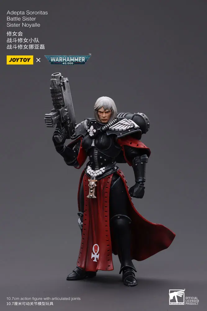 Warhammer 40k Actionfigur 1/18 Adepta Sororitas Battle Sister Sister Noyalle 10 cm Produktfoto