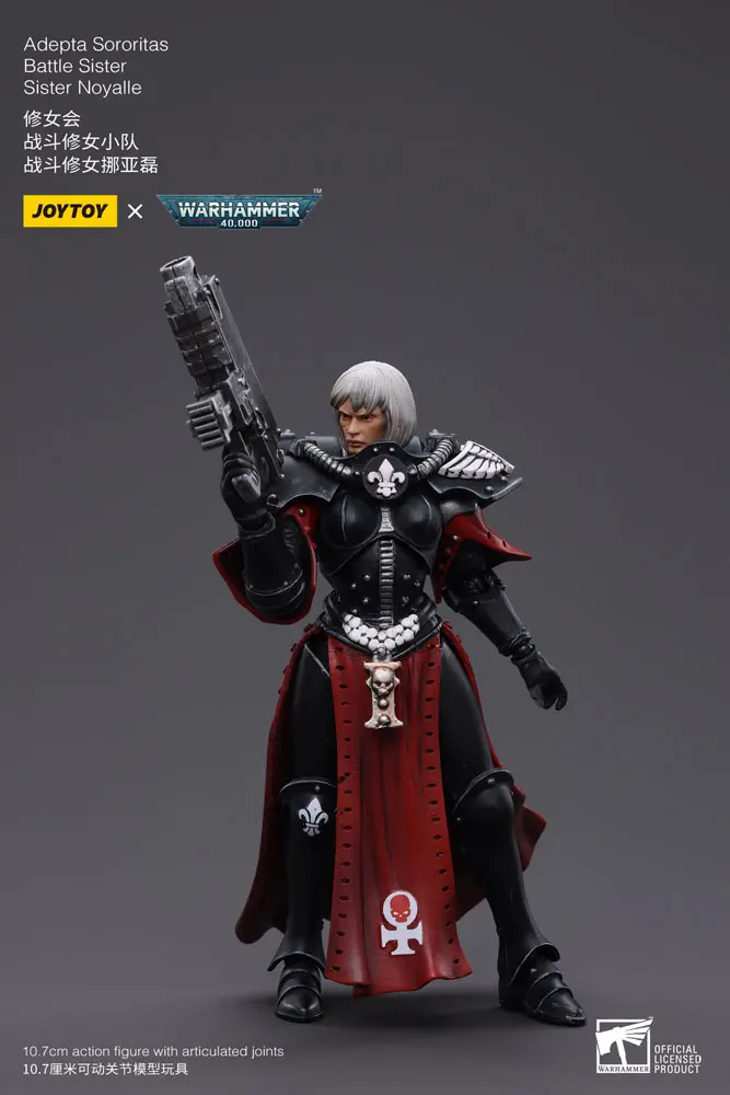 Warhammer 40k Actionfigur 1/18 Adepta Sororitas Battle Sister Sister Noyalle 10 cm Produktfoto