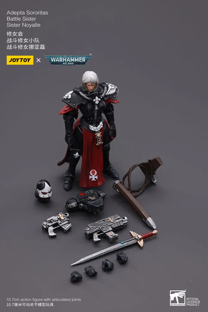 Warhammer 40k Actionfigur 1/18 Adepta Sororitas Battle Sister Sister Noyalle 10 cm Produktfoto