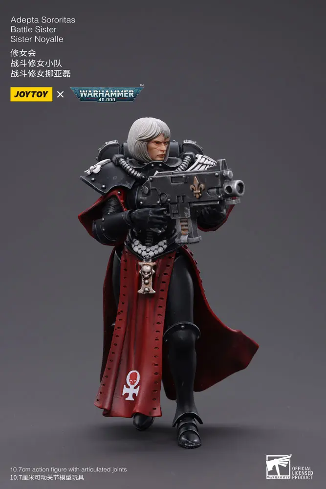 Warhammer 40k Actionfigur 1/18 Adepta Sororitas Battle Sister Sister Noyalle 10 cm Produktfoto