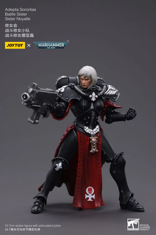 Warhammer 40k Actionfigur 1/18 Adepta Sororitas Battle Sister Sister Noyalle 10 cm Produktfoto