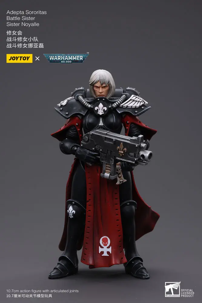 Warhammer 40k Actionfigur 1/18 Adepta Sororitas Battle Sister Sister Noyalle 10 cm Produktfoto