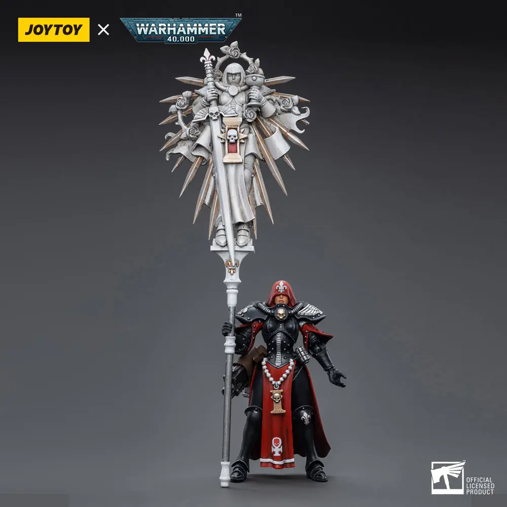 Warhammer 40k Actionfigur 1/18 Adepta Sororitas Battle Sister Sister Saelon 10 cm Produktfoto