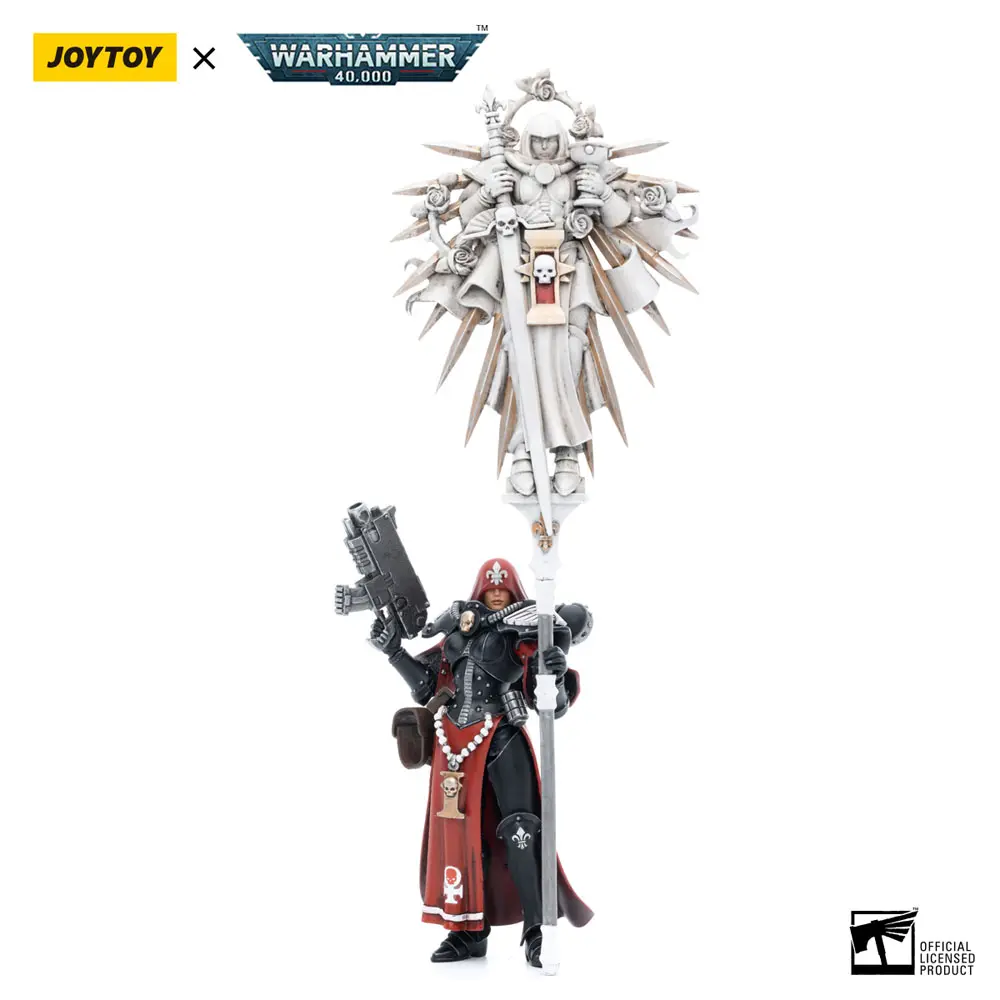 Warhammer 40k Actionfigur 1/18 Adepta Sororitas Battle Sister Sister Saelon 10 cm Produktfoto