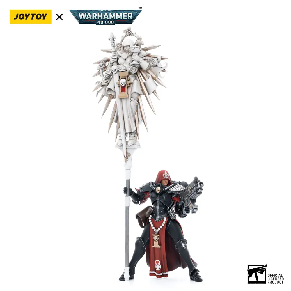 Warhammer 40k Actionfigur 1/18 Adepta Sororitas Battle Sister Sister Saelon 10 cm Produktfoto