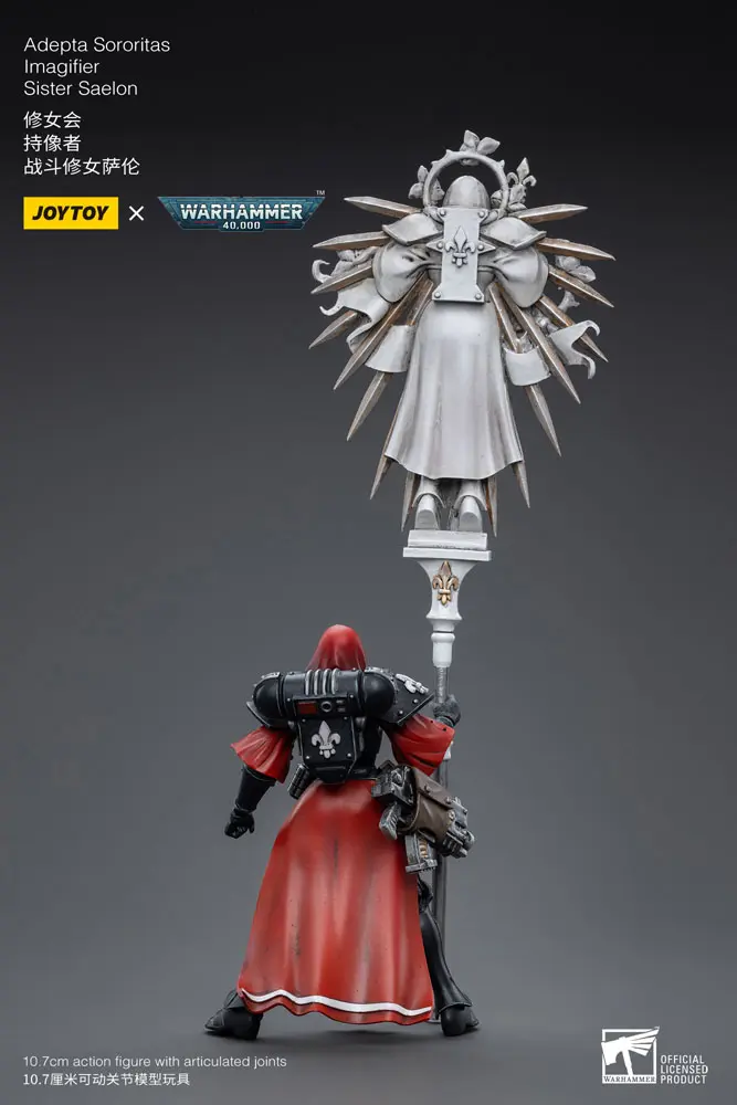 Warhammer 40k Actionfigur 1/18 Adepta Sororitas Battle Sister Sister Saelon 10 cm Produktfoto