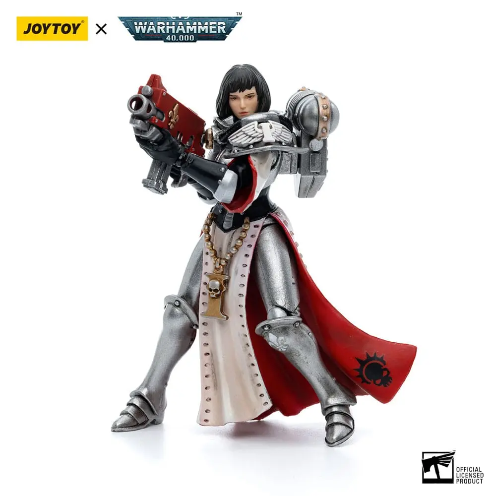 Warhammer 40k Actionfigur 1/18 Adepta Sororitas Battle Sisters Order of the Argent Shroud Sister Irmengard 11 cm Produktfoto