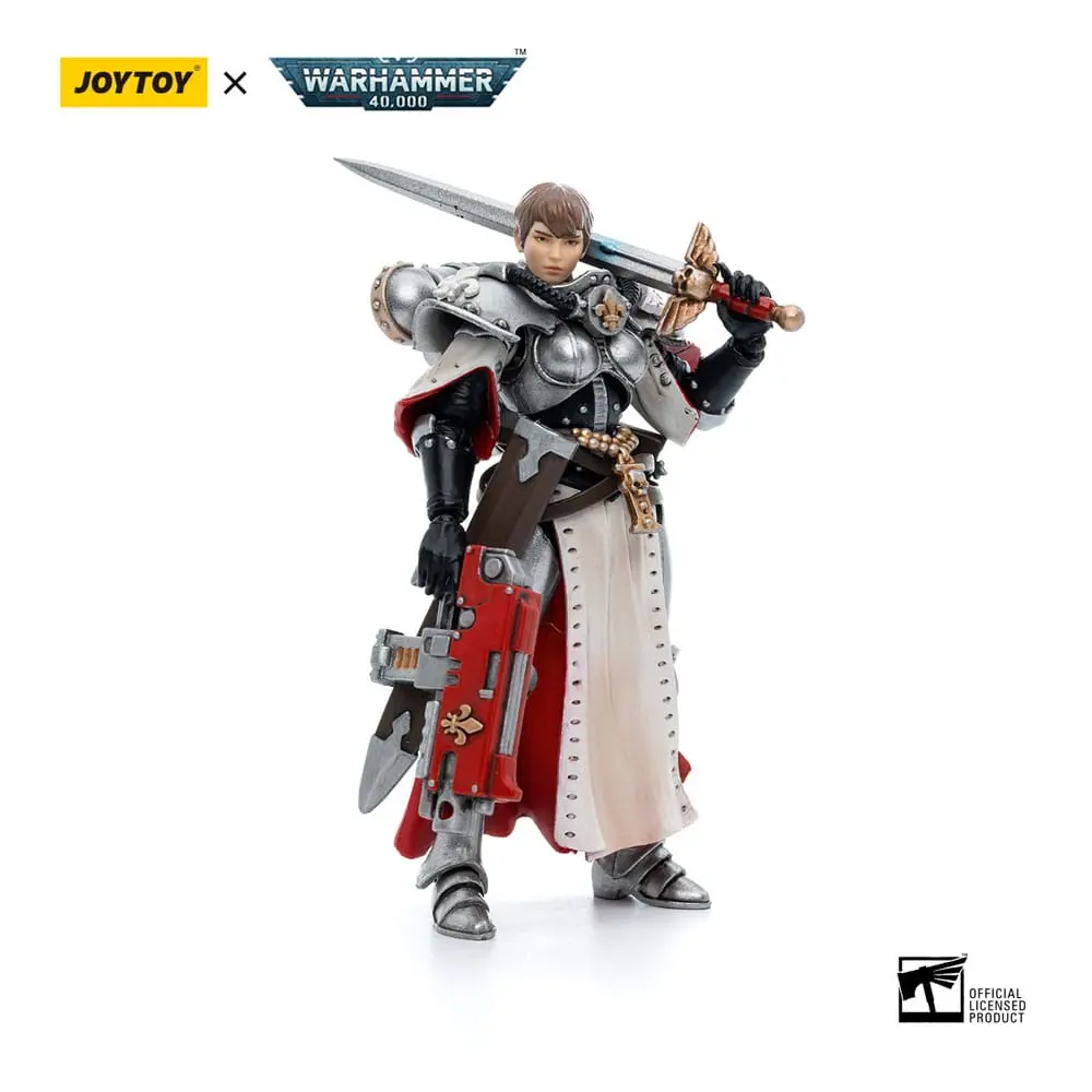 Warhammer 40k Actionfigur 1/18 Adepta Sororitas Battle Sisters Order of the Argent Shroud Sister Superior Evinka 11 cm Produktfoto