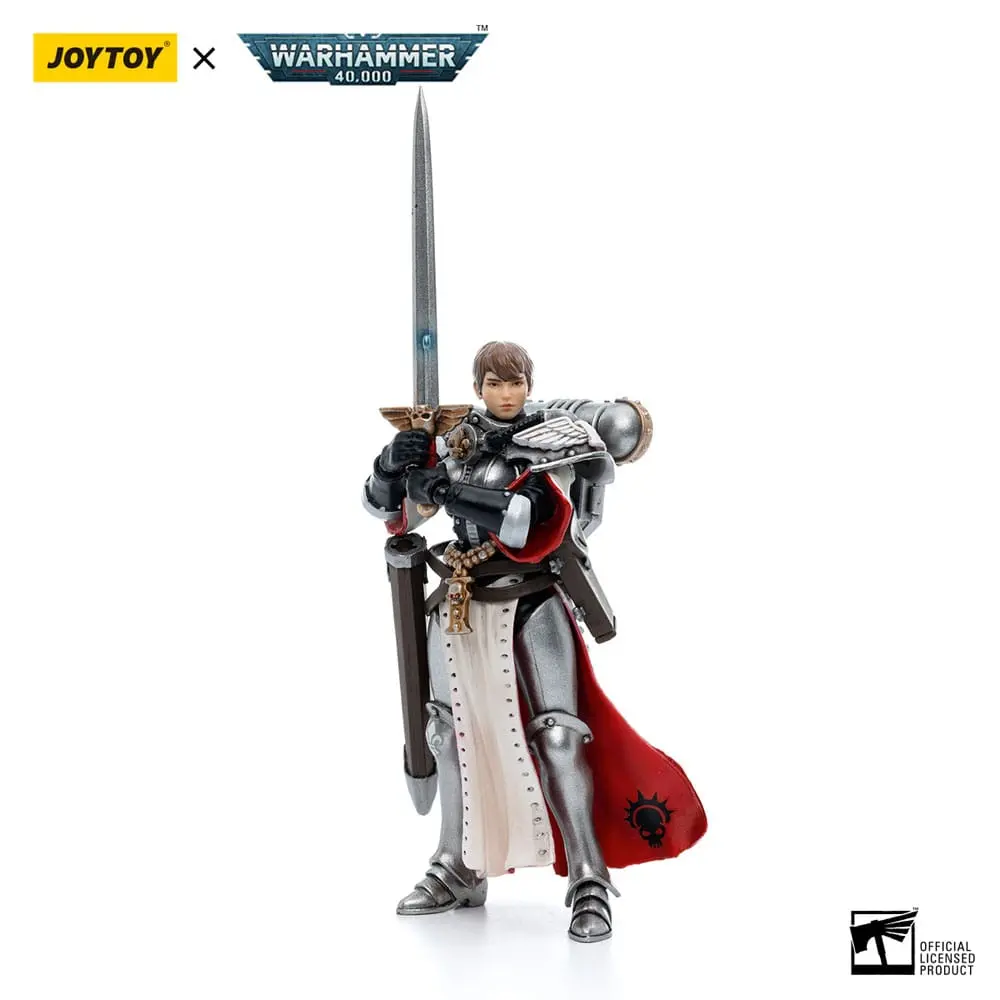 Warhammer 40k Actionfigur 1/18 Adepta Sororitas Battle Sisters Order of the Argent Shroud Sister Superior Evinka 11 cm Produktfoto