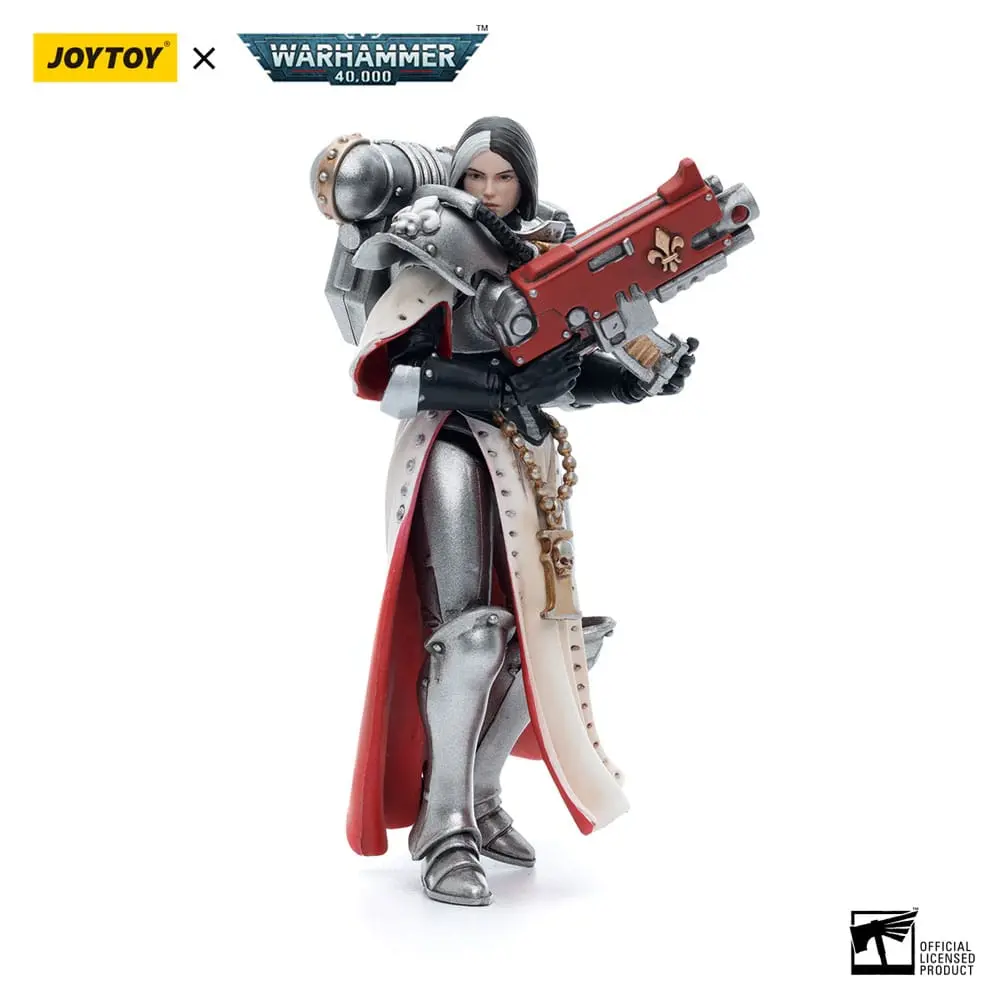 Warhammer 40k Actionfigur 1/18 Adepta Sororitas Battle Sisters Order of the Argent Shroud Sister Vitas 11 cm Produktfoto