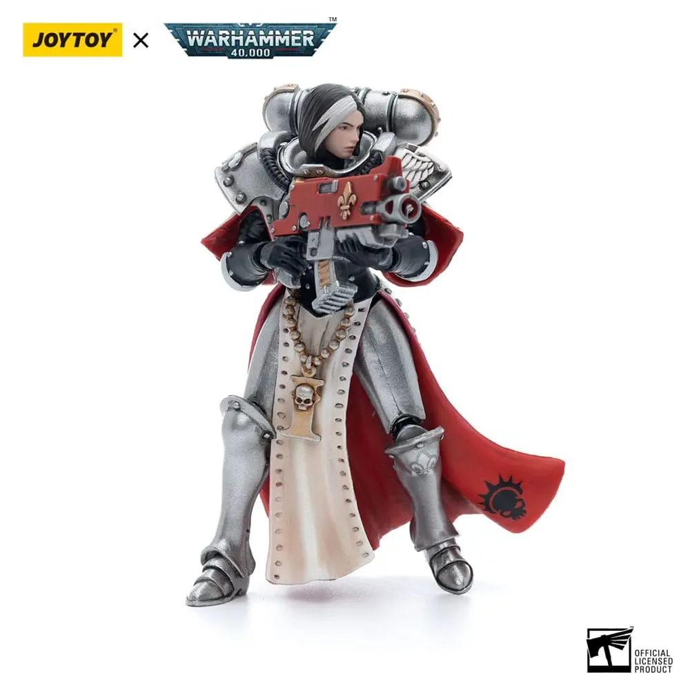 Warhammer 40k Actionfigur 1/18 Adepta Sororitas Battle Sisters Order of the Argent Shroud Sister Vitas 11 cm Produktfoto