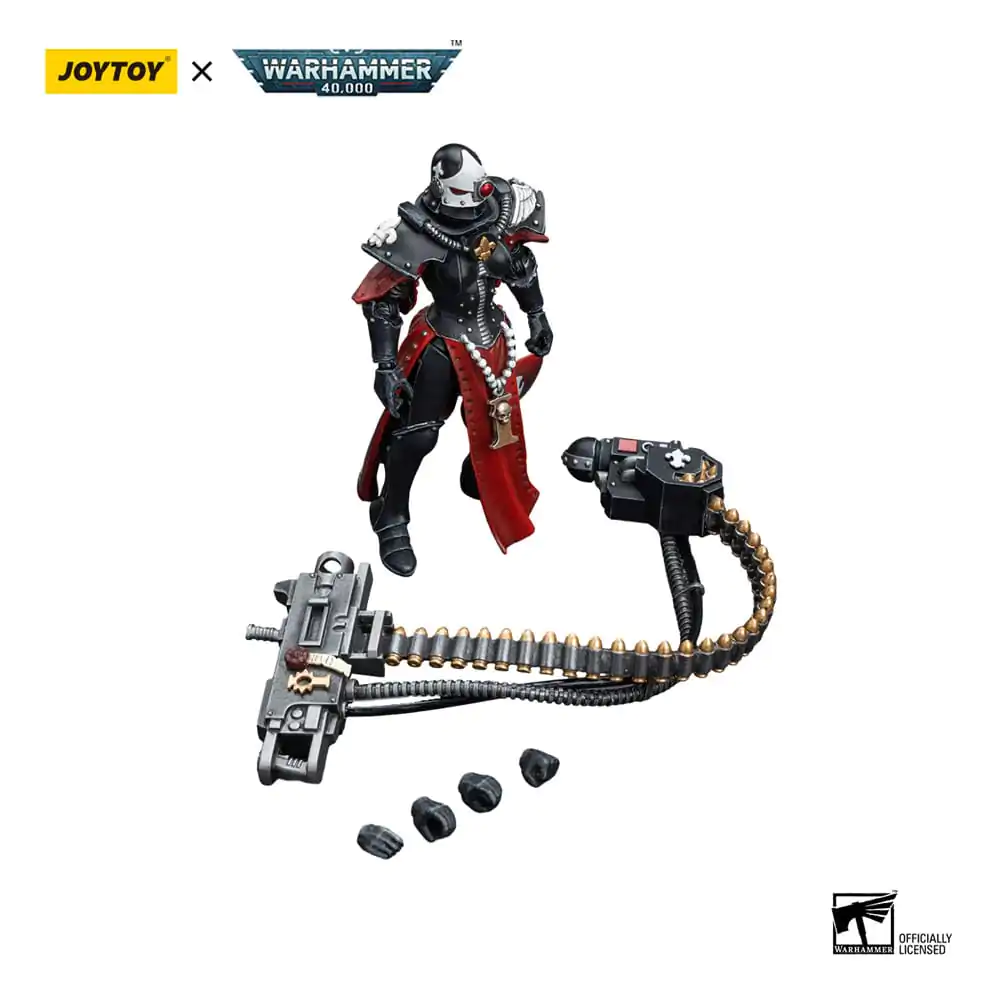 Warhammer 40k Actionfigur 1/18 Adepta Sororitas Retributor with Heavy Bolter 12 cm Produktfoto