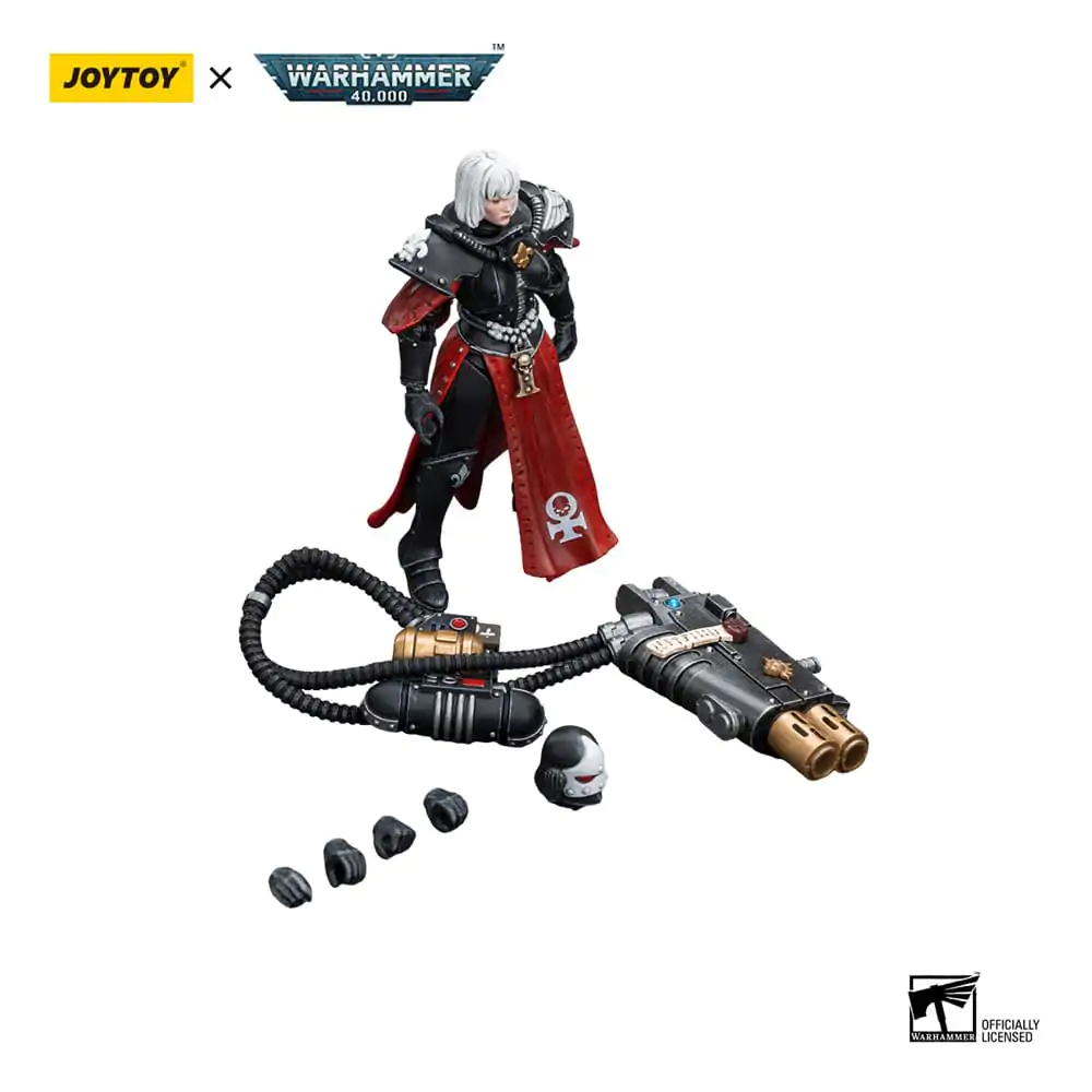Warhammer 40k Actionfigur 1/18 Adepta Sororitas Retributor with Multi-melta 12 cm Produktfoto