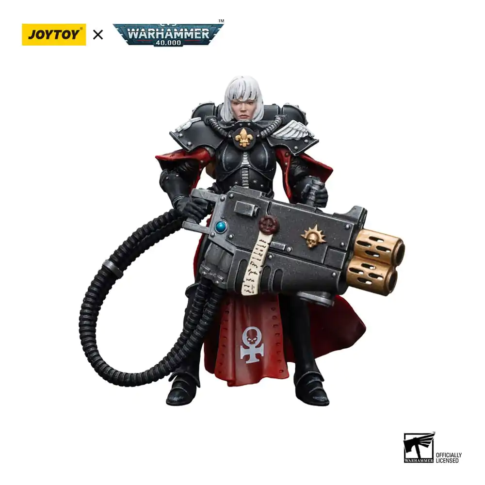 Warhammer 40k Actionfigur 1/18 Adepta Sororitas Retributor with Multi-melta 12 cm Produktfoto