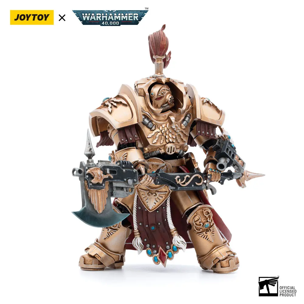 Warhammer 40k Actionfigur 1/18 Adeptus Custodes Allarus Custodian Osyr Archimaxes 14 cm Produktfoto