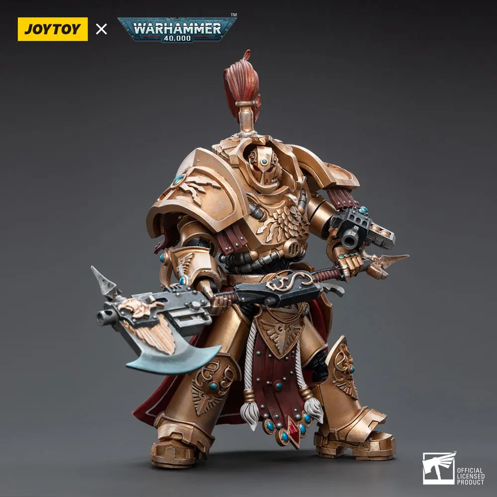 Warhammer 40k Actionfigur 1/18 Adeptus Custodes Allarus Custodian Osyr Archimaxes 14 cm Produktfoto