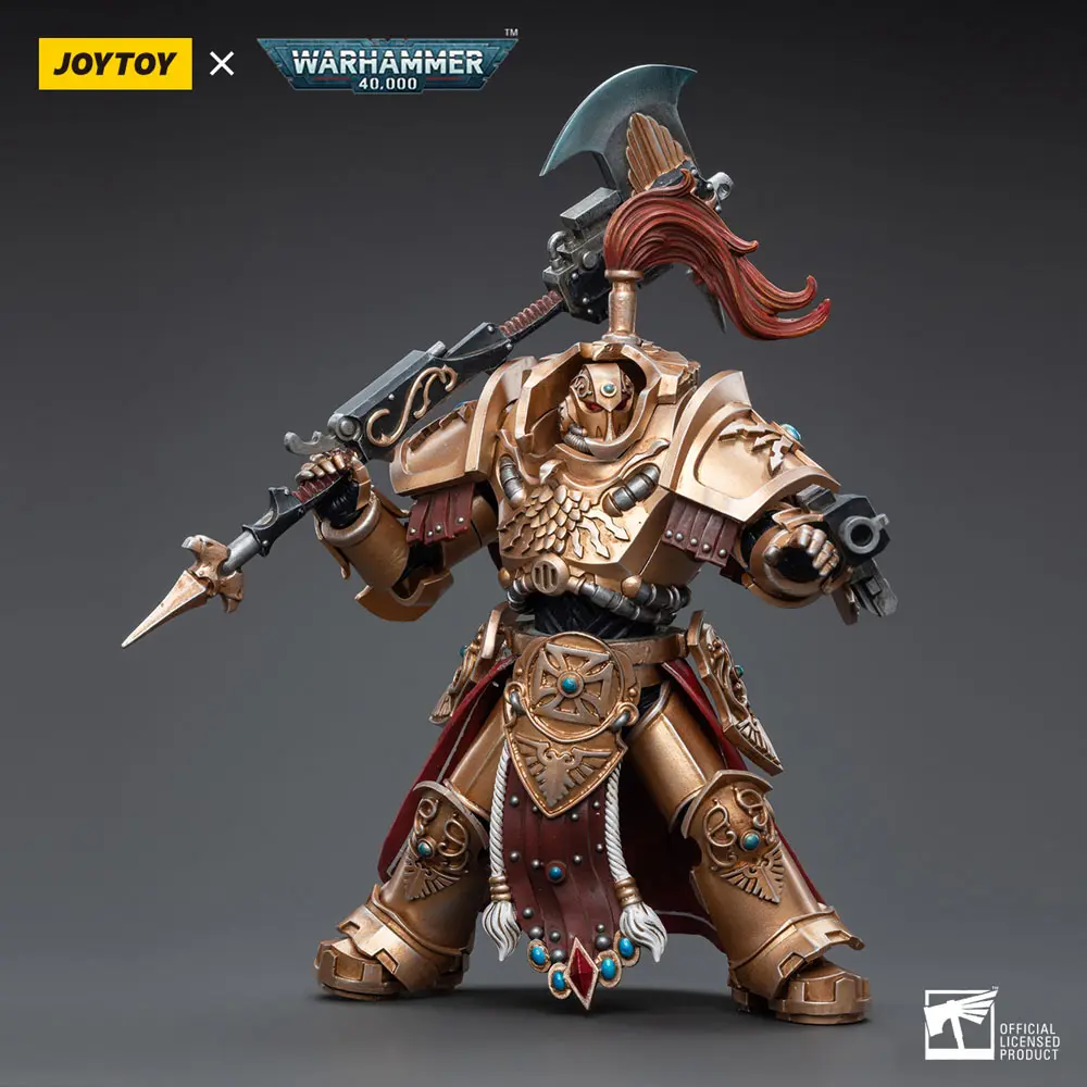 Warhammer 40k Actionfigur 1/18 Adeptus Custodes Allarus Custodian Osyr Archimaxes 14 cm Produktfoto