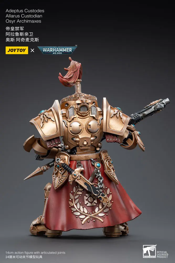 Warhammer 40k Actionfigur 1/18 Adeptus Custodes Allarus Custodian Osyr Archimaxes 14 cm Produktfoto
