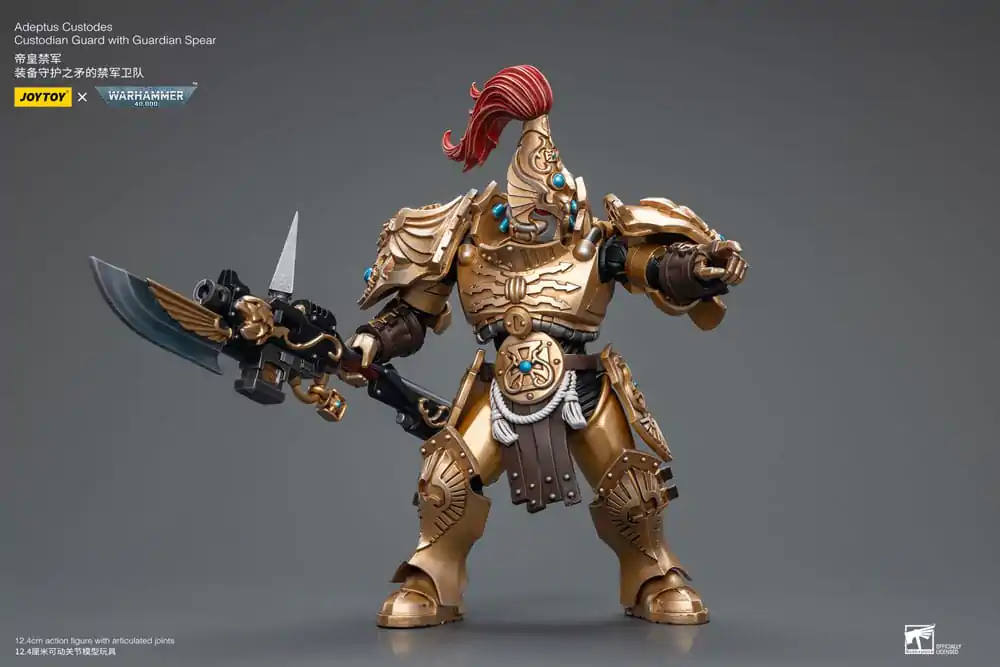 Warhammer 40k Actionfigur 1/18 Adeptus Custodes Custodian Guard with Guardian Spear Produktfoto