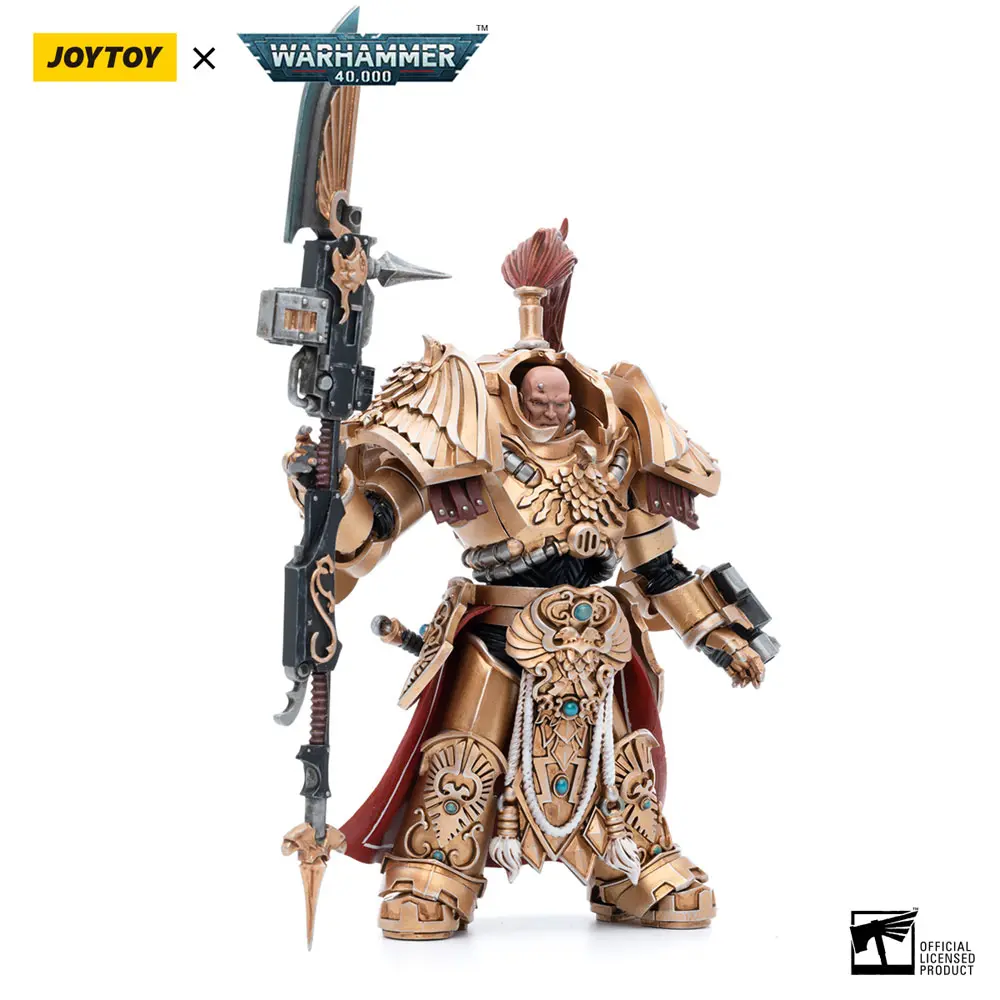 Warhammer 40k Actionfigur 1/18 Adeptus Custodes Shield-Captain in Allarus Terminator Armour Hydon Seronis 14 cm Produktfoto