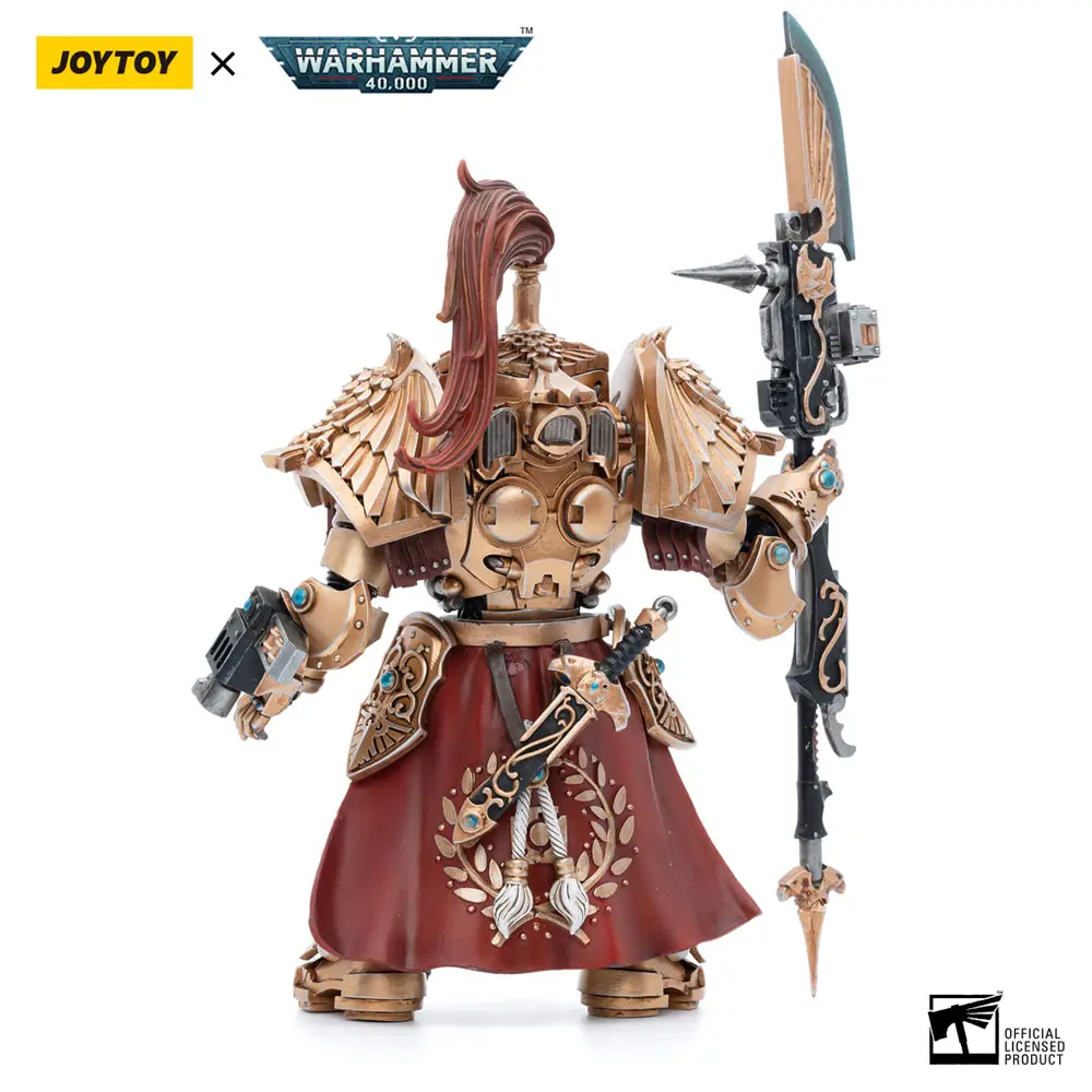 Warhammer 40k Actionfigur 1/18 Adeptus Custodes Shield-Captain in Allarus Terminator Armour Hydon Seronis 14 cm Produktfoto