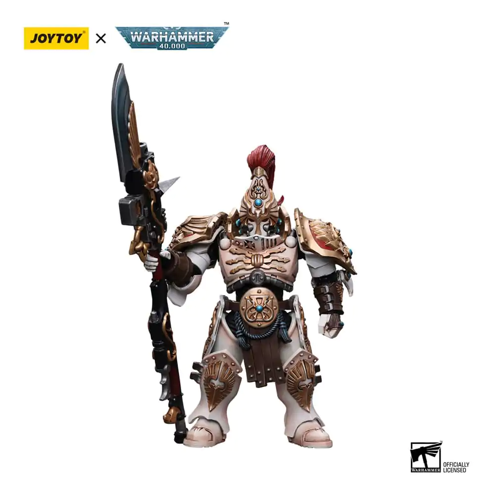 Warhammer 40k Actionfigur 1/18 Adeptus Custodes Solar Watch Custodian Guard with Guardian Spear 12 cm Produktfoto