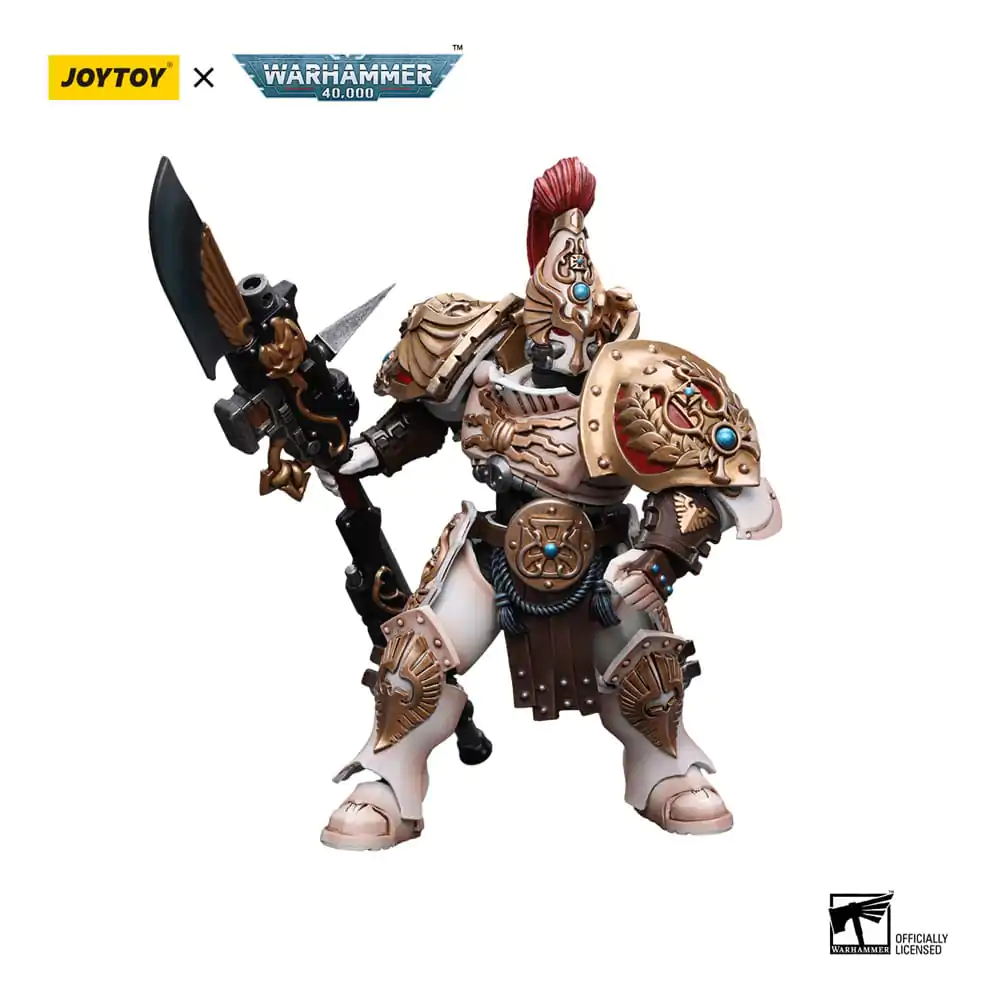 Warhammer 40k Actionfigur 1/18 Adeptus Custodes Solar Watch Custodian Guard with Guardian Spear 12 cm Produktfoto