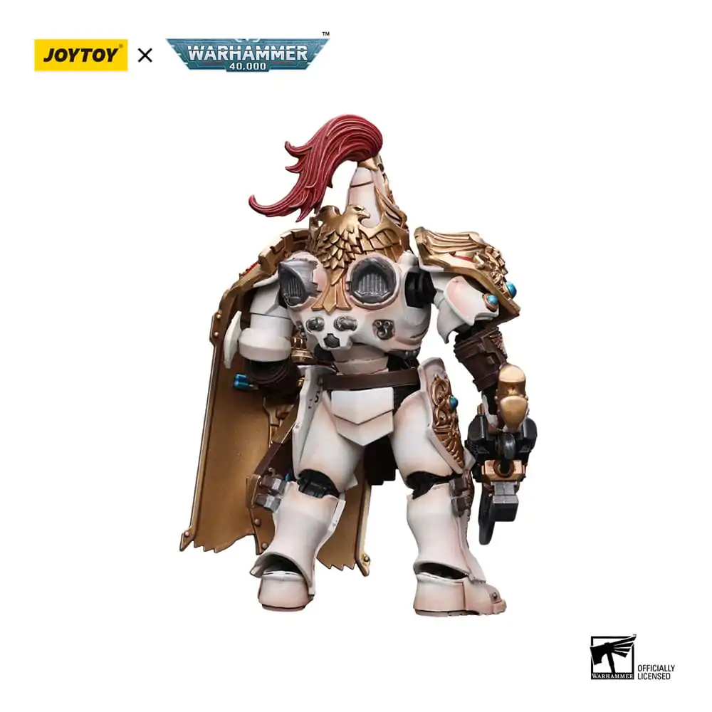 Warhammer 40k Actionfigur 1/18 Adeptus Custodes Solar Watch Custodian Guard with Sentinel Blade and Praesidium Shield 12 cm Produktfoto