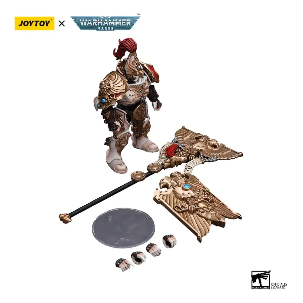 Warhammer 40k Actionfigur 1/18 Adeptus Custodes Solar Watch Vexilus Praetor 12 cm termékfotó