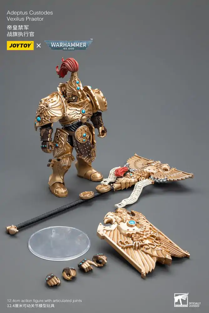 Warhammer 40k Actionfigur 1/18 Adeptus Custodes Vexilus Praetor termékfotó