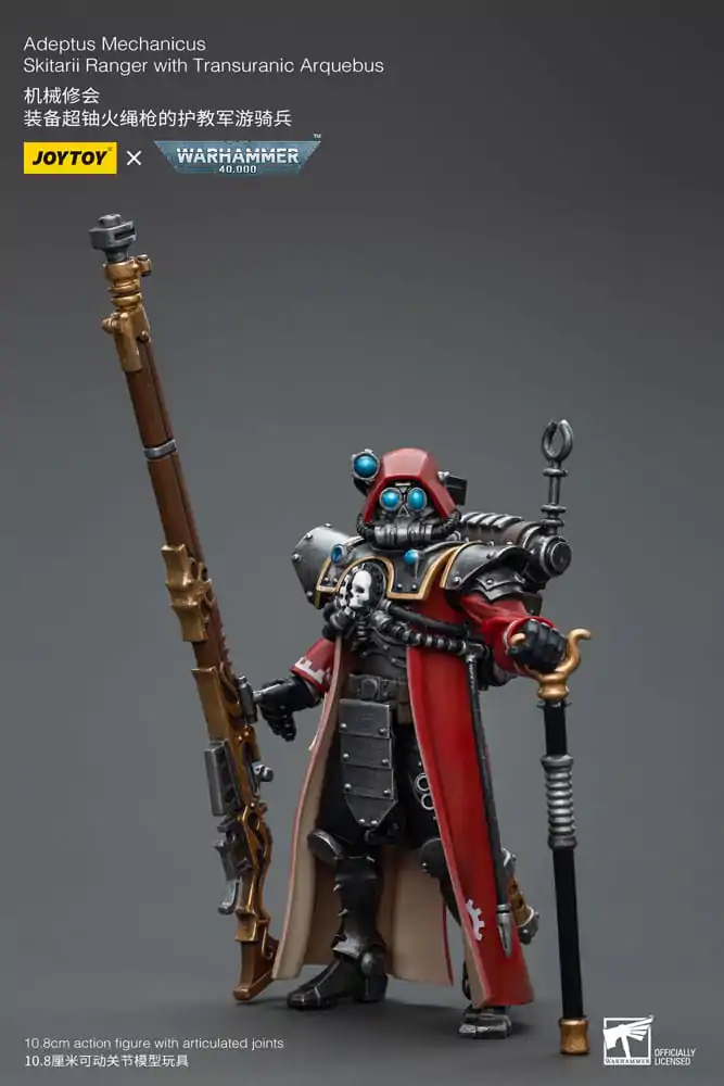 Warhammer 40k Actionfigur 1/18 Adeptus Mechanicus Skitarii Ranger with Transuranic Arquebus Produktfoto