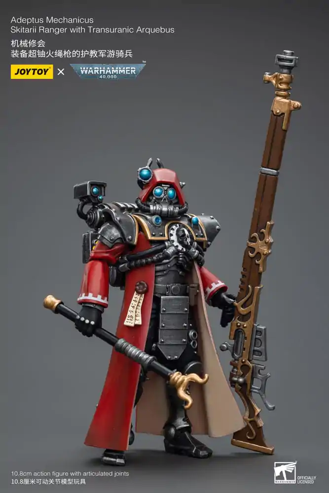 Warhammer 40k Actionfigur 1/18 Adeptus Mechanicus Skitarii Ranger with Transuranic Arquebus Produktfoto