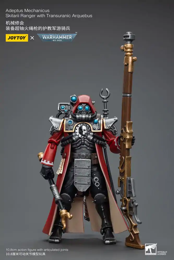 Warhammer 40k Actionfigur 1/18 Adeptus Mechanicus Skitarii Ranger with Transuranic Arquebus Produktfoto