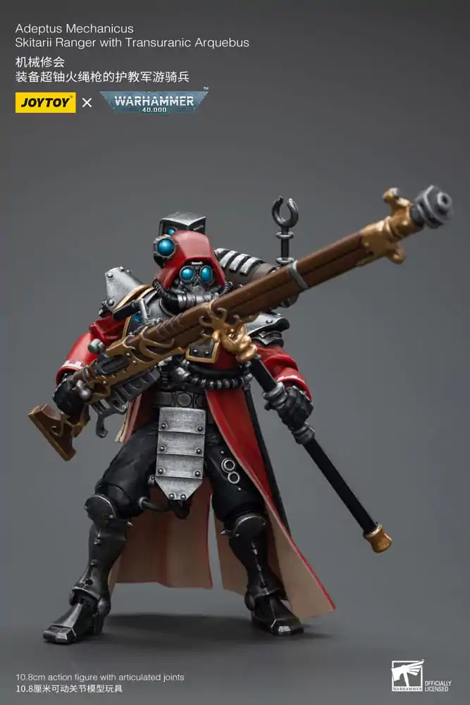 Warhammer 40k Actionfigur 1/18 Adeptus Mechanicus Skitarii Ranger with Transuranic Arquebus Produktfoto