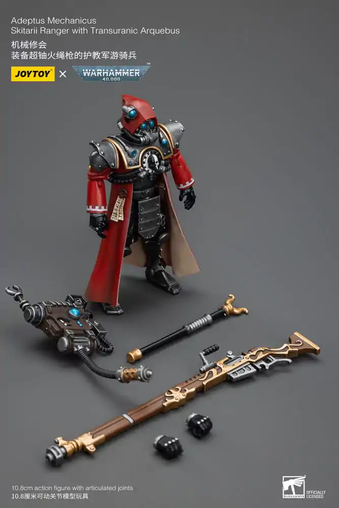 Warhammer 40k Actionfigur 1/18 Adeptus Mechanicus Skitarii Ranger with Transuranic Arquebus Produktfoto
