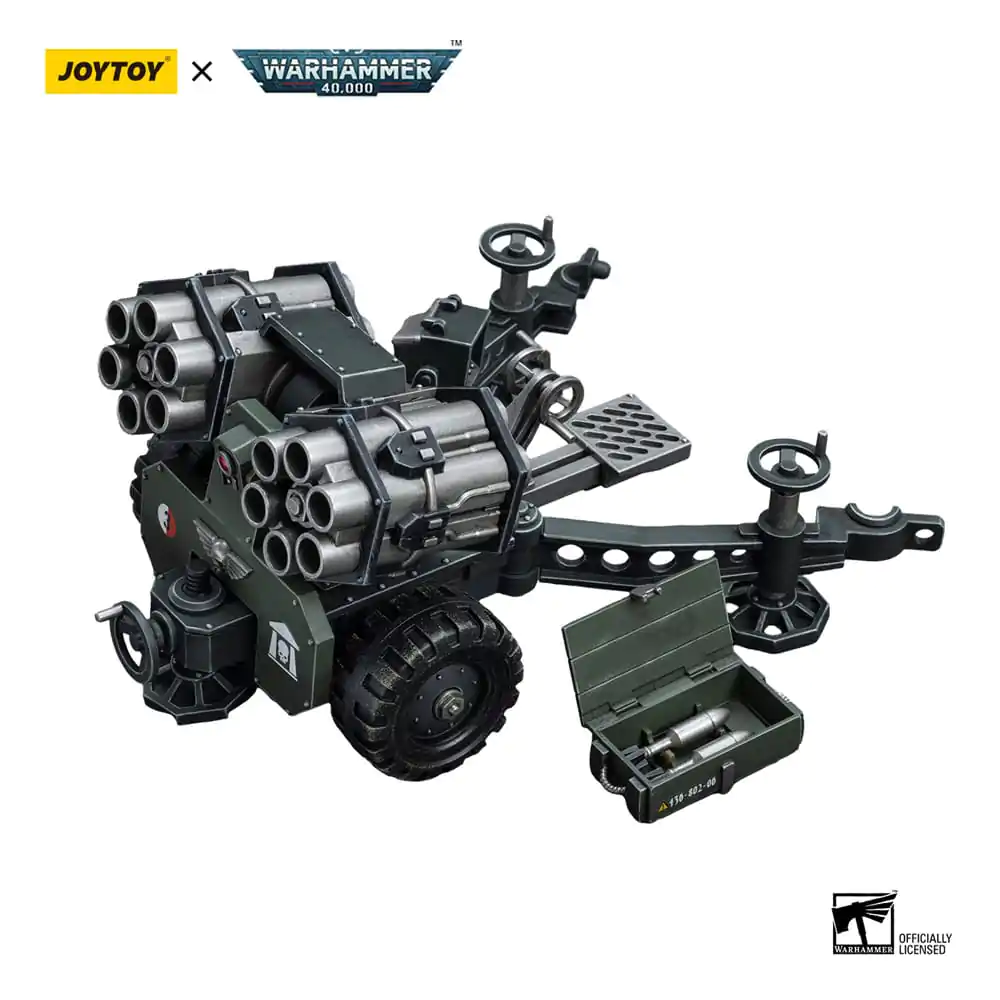 Warhammer 40k Actionfigur 1/18 Astra Militarum Malleus Rocket Launcher 12 cm Produktfoto