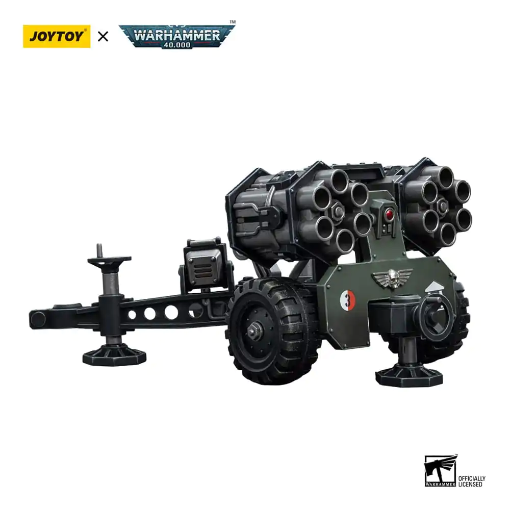 Warhammer 40k Actionfigur 1/18 Astra Militarum Malleus Rocket Launcher 12 cm Produktfoto
