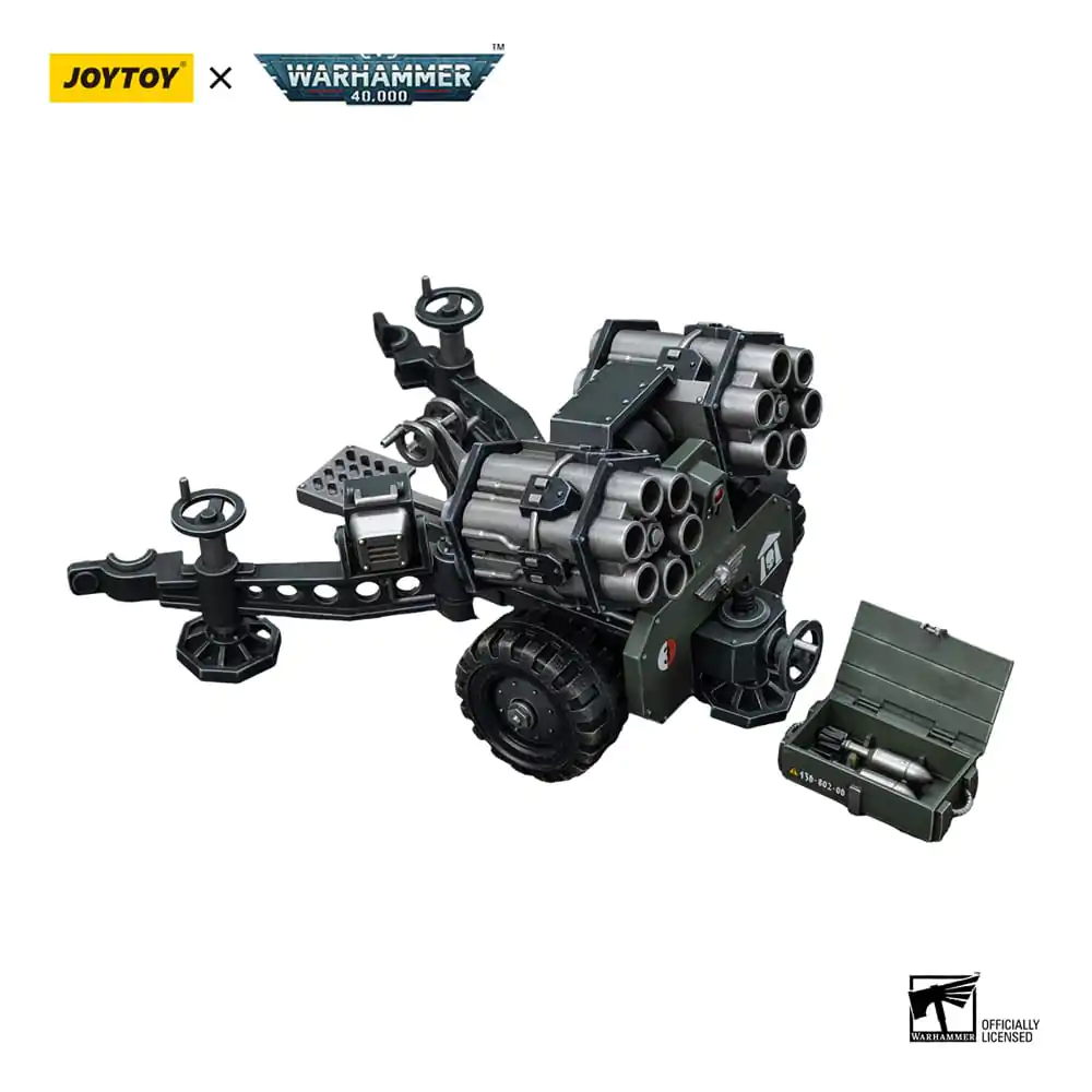 Warhammer 40k Actionfigur 1/18 Astra Militarum Malleus Rocket Launcher 12 cm Produktfoto