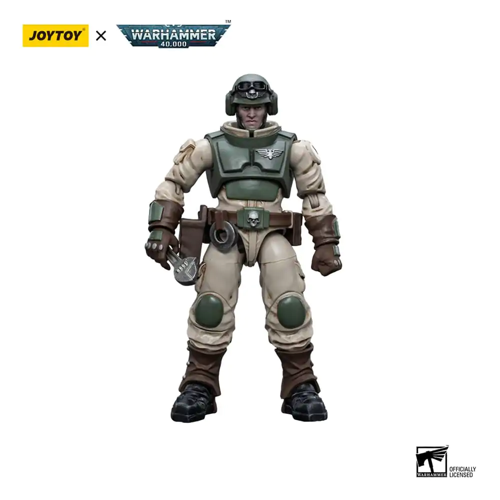 Warhammer 40k Actionfigur 1/18 Astra Militarum Ordnance Team with Bombast Field Gun Artillery 12 cm Produktfoto