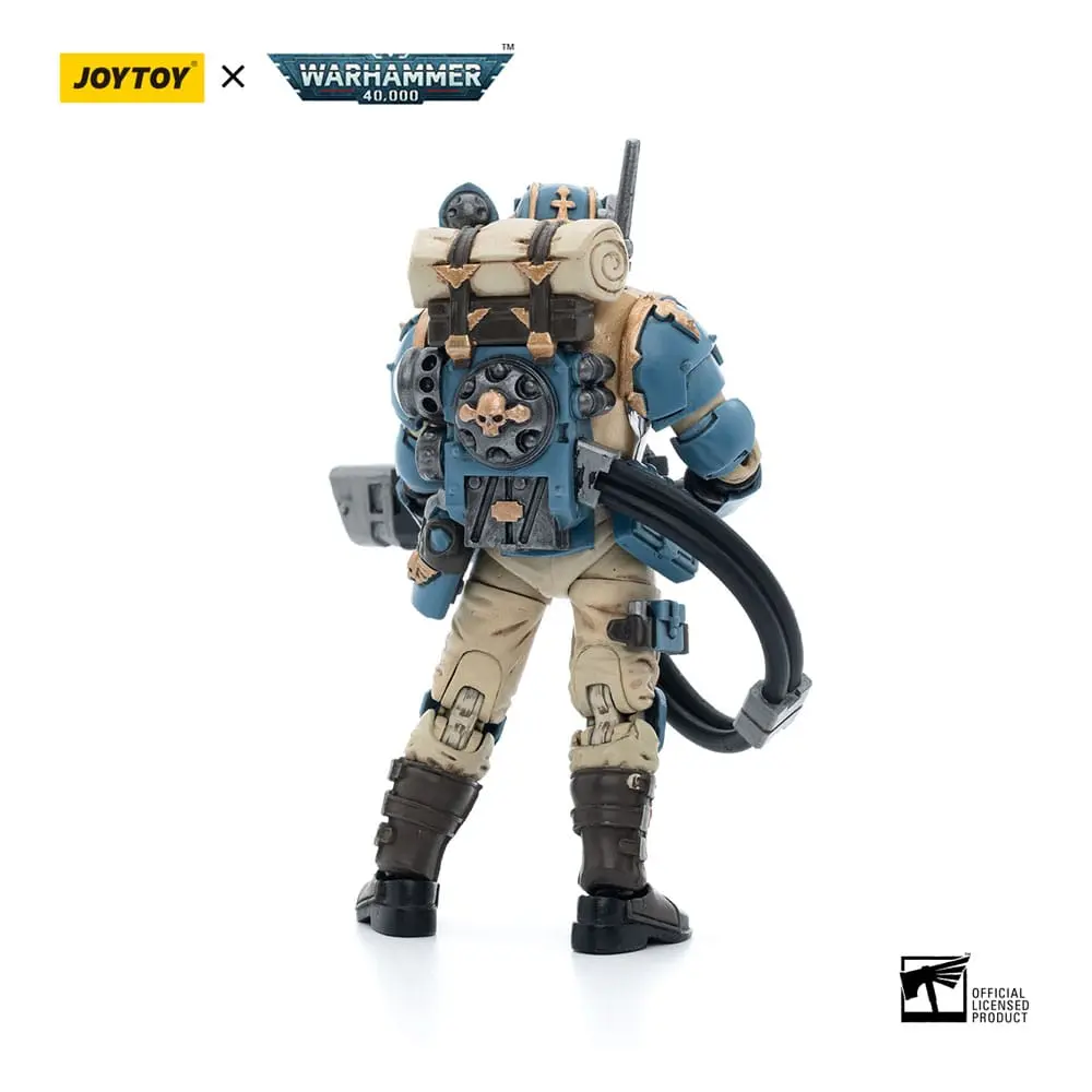 Warhammer 40k Actionfigur 1/18 Astra Militarum Tempestus Scions Squad 55th Kappic Eagles Hot-shot Volley Gunner 12 cm Produktfoto