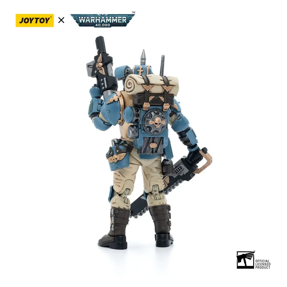 Warhammer 40k Actionfigur 1/18 Astra Militarum Tempestus Scions Squad 55th Kappic Eagles Tempestor 12 cm Produktfoto